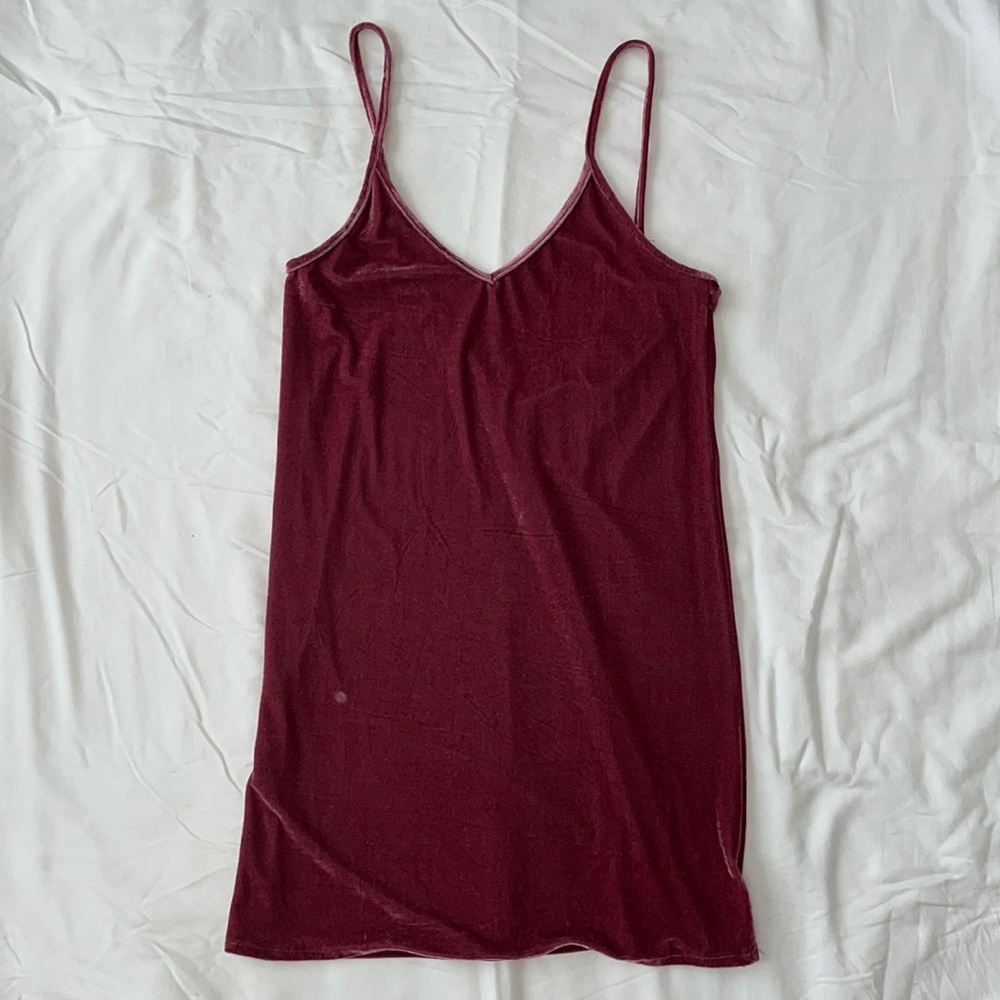 Vestique Velvet Slip Dress - Small
